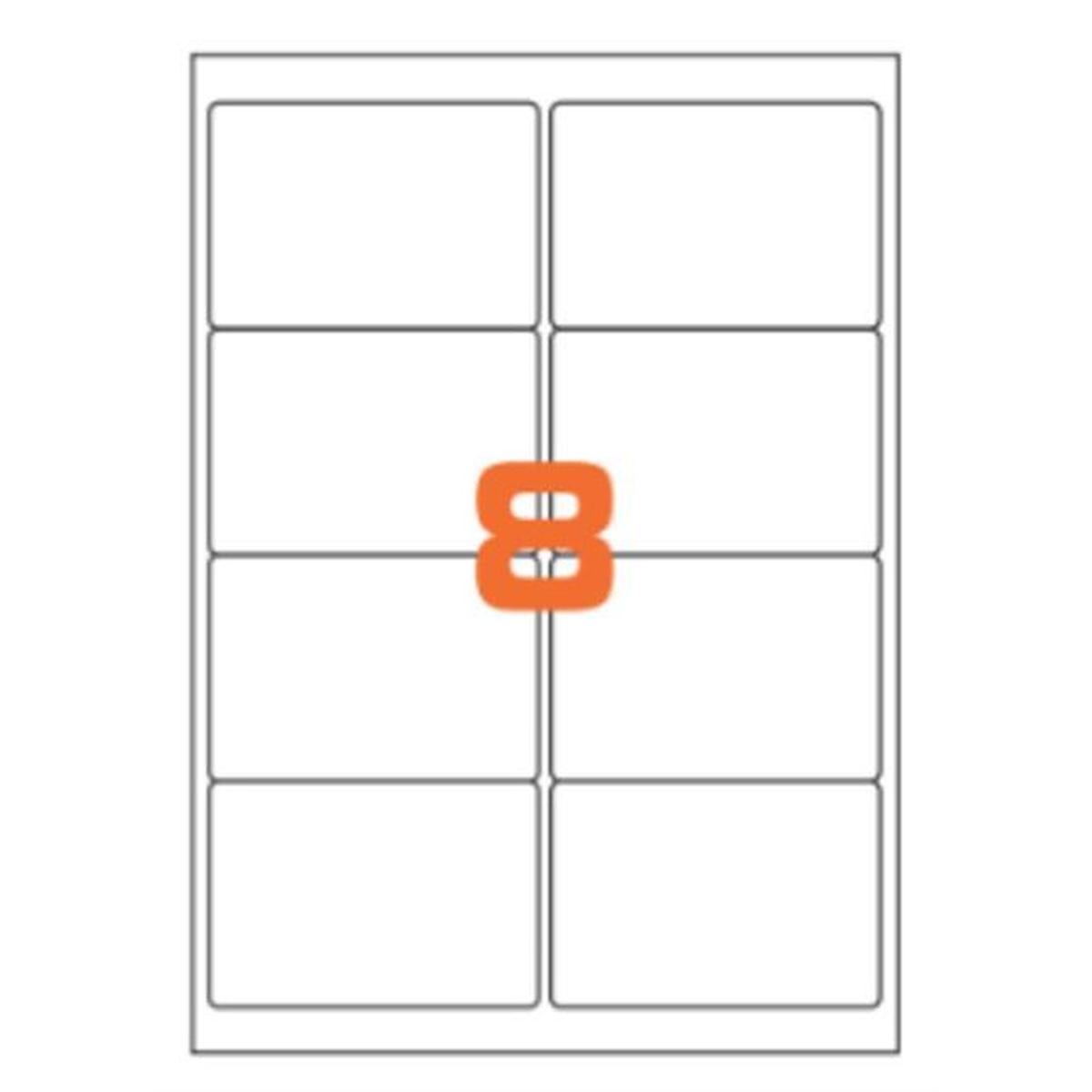 Cf.100 etichette ades. su a4 99.1x167.7