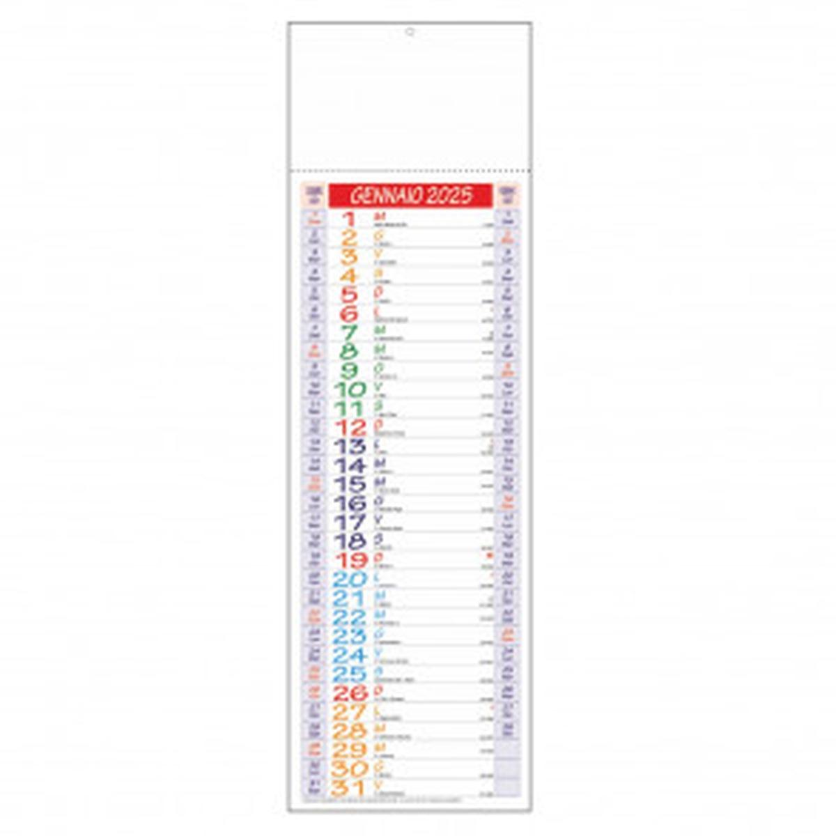 Calendario silhouette 14x47