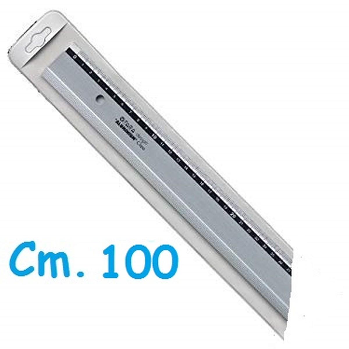 Riga alluminio 100cm