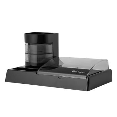 Portaoggetti da scrivania nero