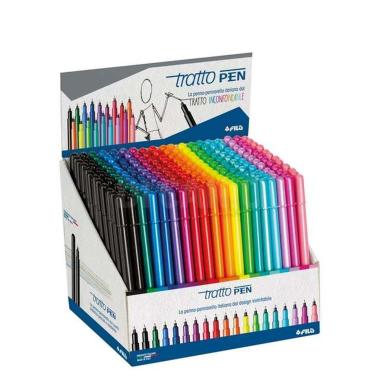 Esp tratto pen 228pz 18 colori