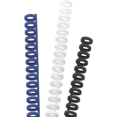 Spirale plastica mm 16 pz100 blu