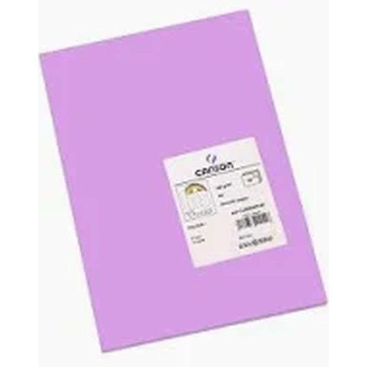Fogli vivaldi a4 185 gr  50fg malva
