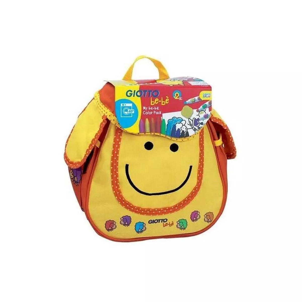 GIOTTO BEBE MY COLOR PACK ( zainetto + libri da colorare e colori )