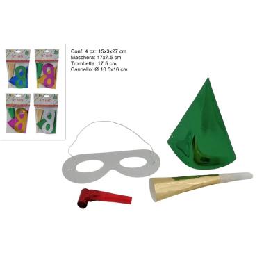 Set party 4pz carnevale