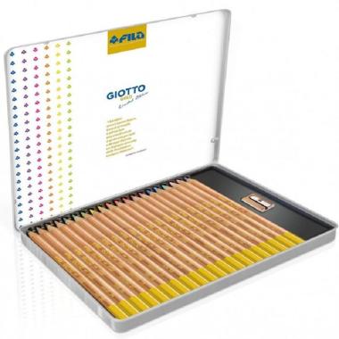 Giotto pastelli gold ast. metallo