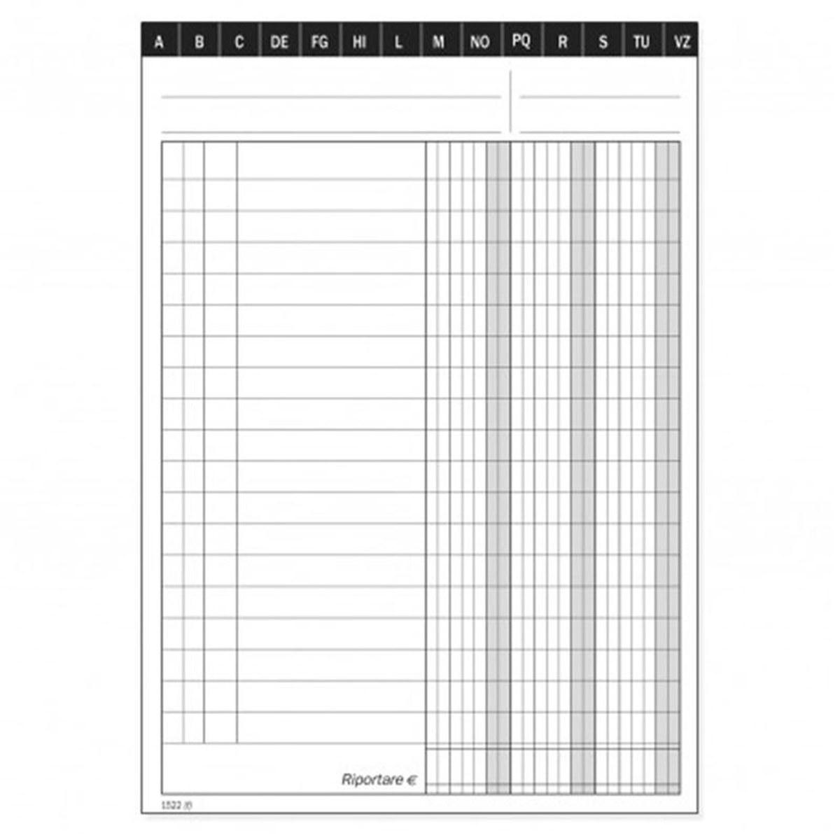 Schede 3 colonne 17x12 pz100