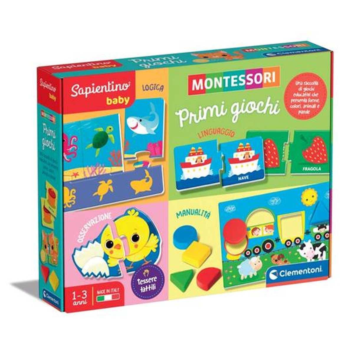 Montessori baby primi giochi