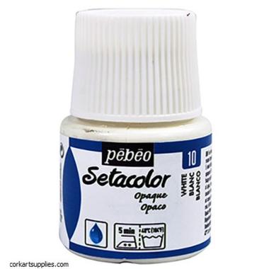 Colori per tessuto set 45ml bianco titanio