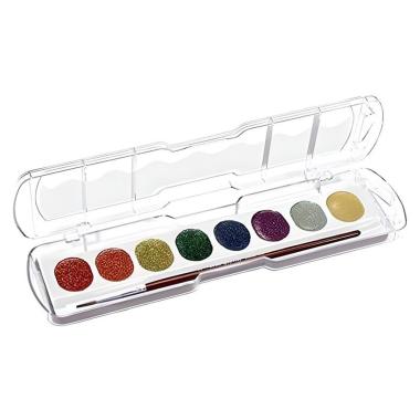 Scatola 8 acquerelli giotto glitter