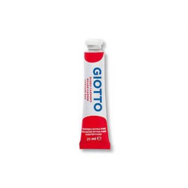 Tempera tubetto 21ml cf.6pz.rosso carminio
