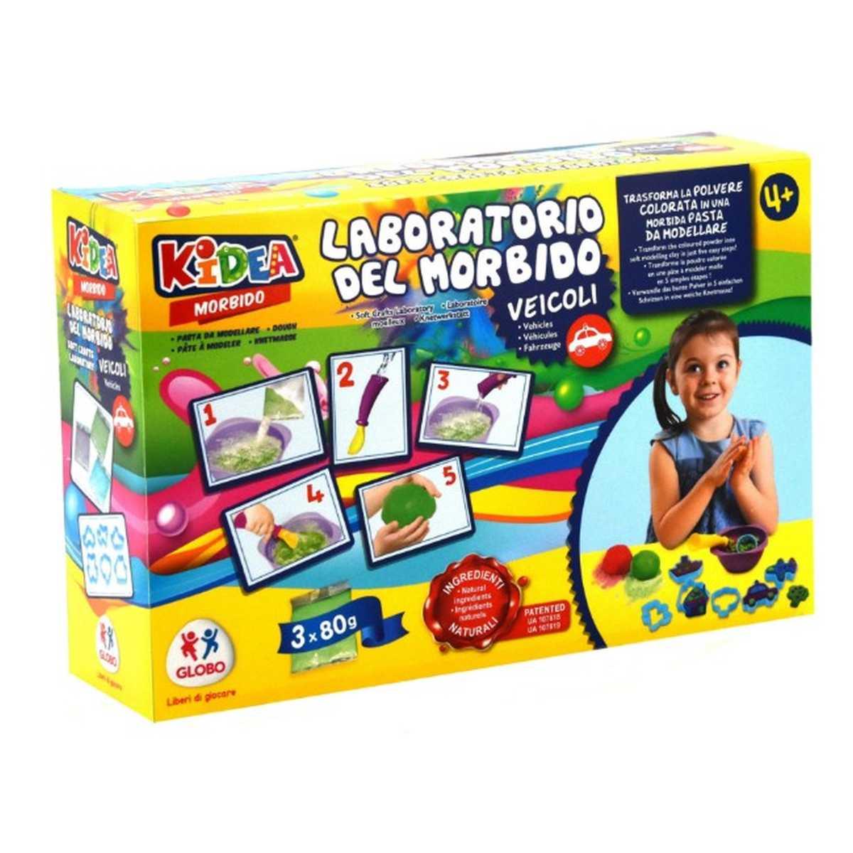 Crea morbido truedough 3x80gr/6form mezzi