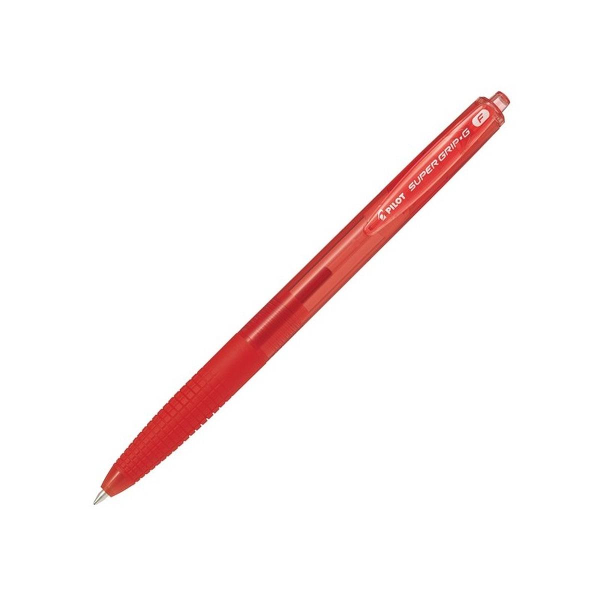 Penna super grip g a scatto f cf12 rosso