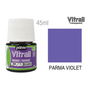 Colori per vetro vitrail 45ml viola parma