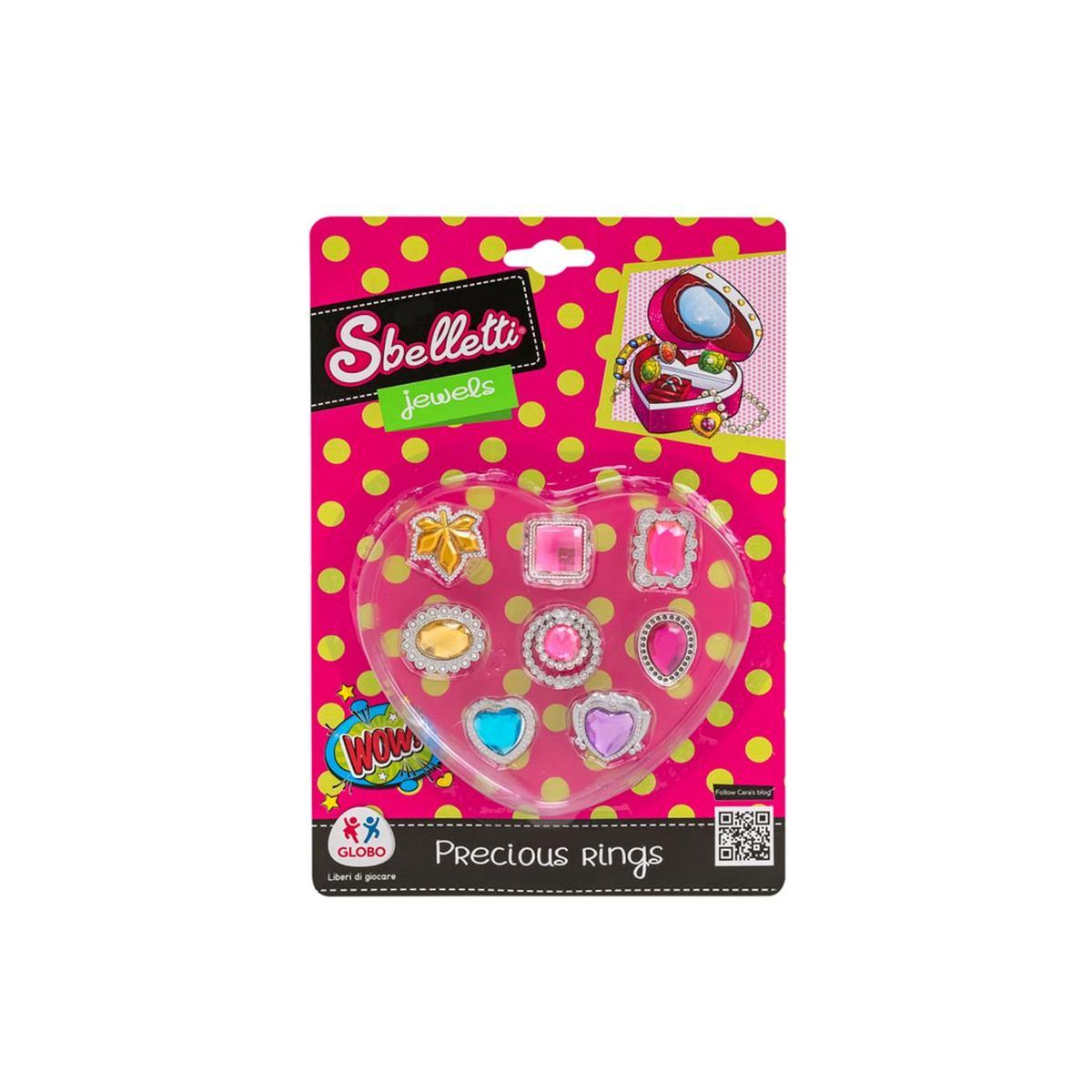 Gioielli anelli 8pz in cravatta da 12