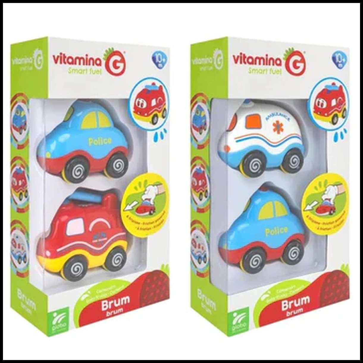 Veicoli a frizione emergenza 2pz brum vitamina g