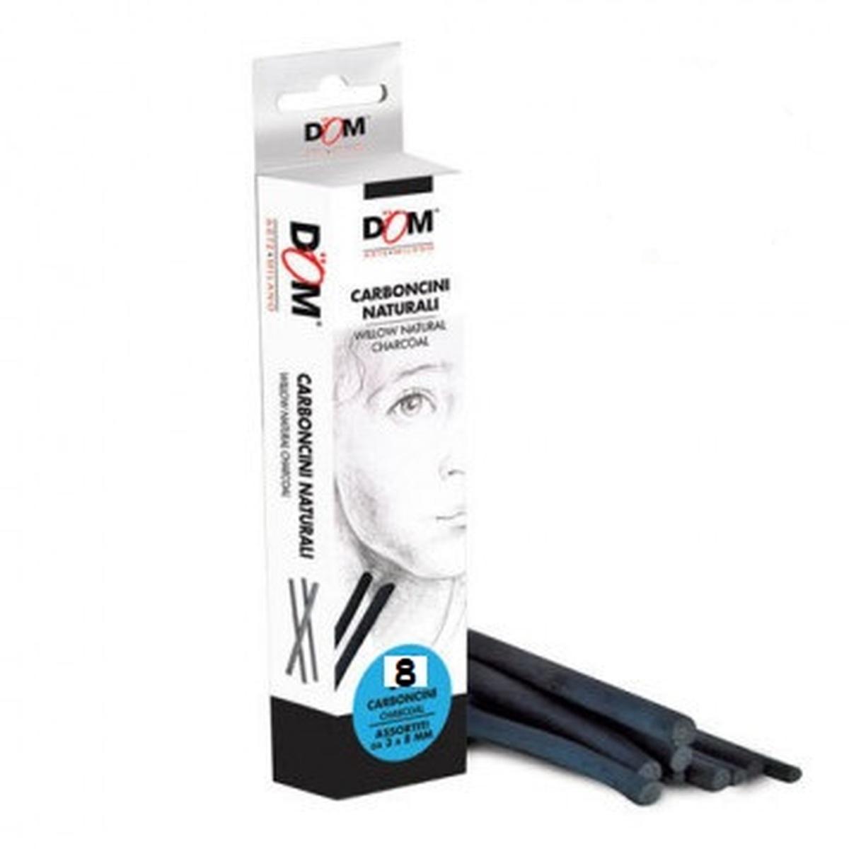 Carboncini naturali pz 8