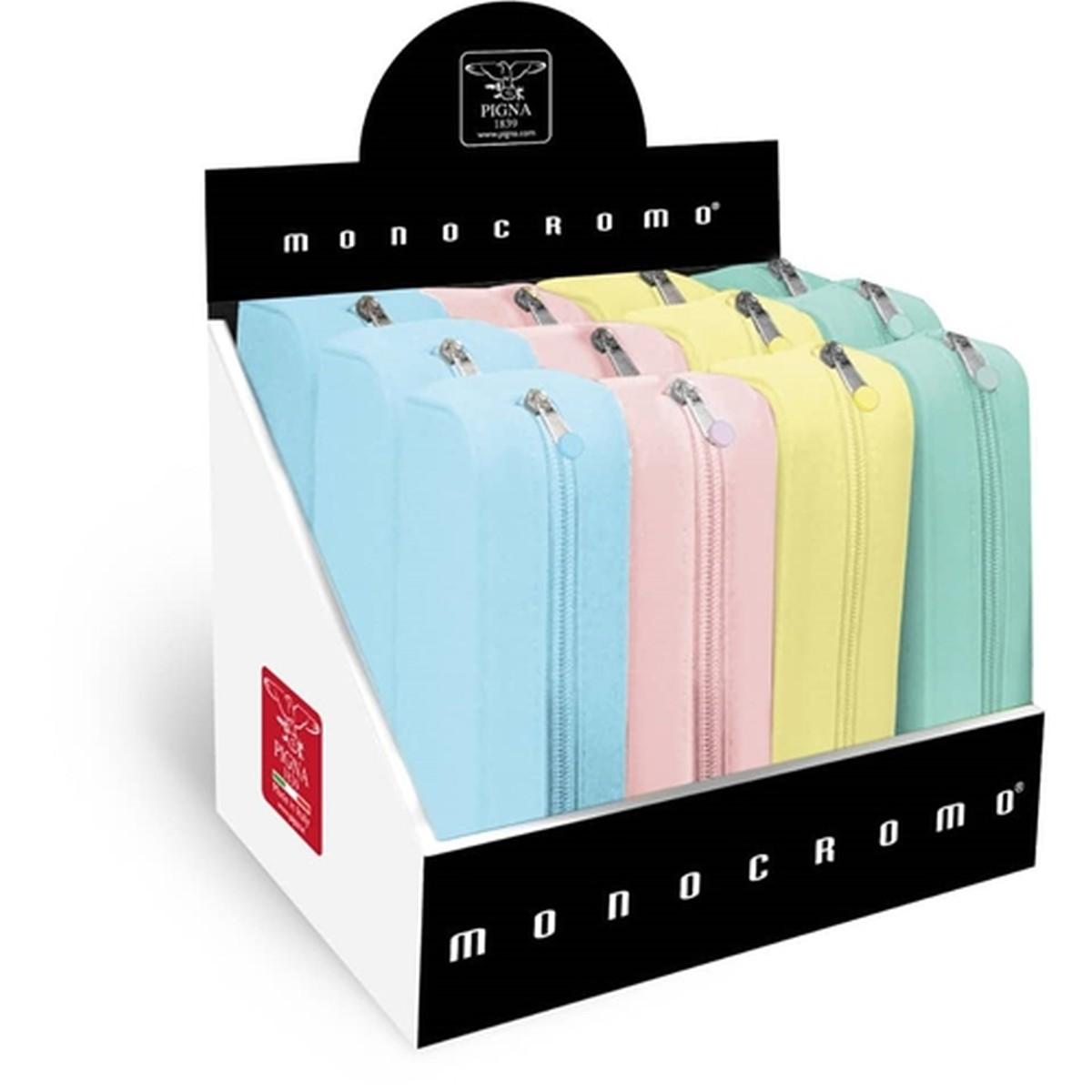 Bustina monocromo in silicone pastel