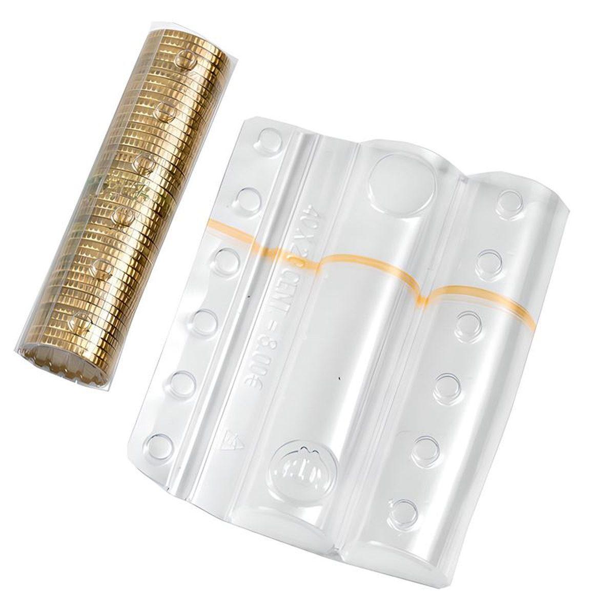 Blister per monete 2 cent trasp.100pz