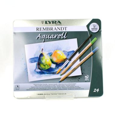 Lyra rembrandt aquarell sc. metallo da 24