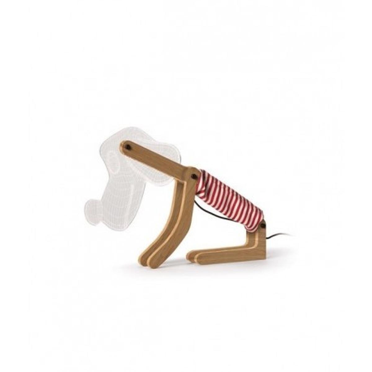 Lampada a led da arredo wood light  stelo mobile cane