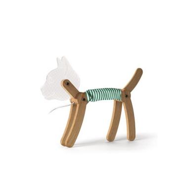 Lampada a led da arredo wood light  stelo mobile gatto