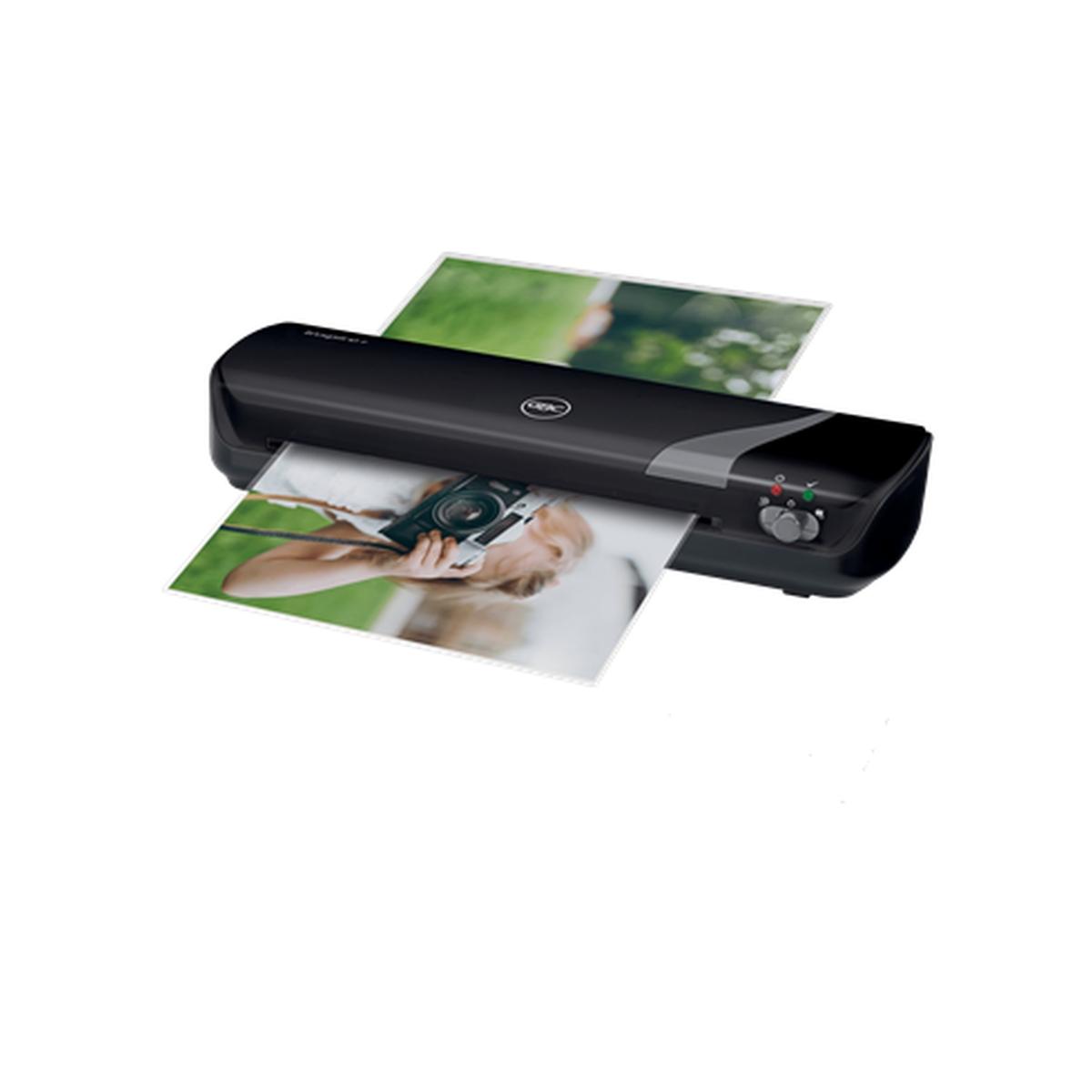 Plastificatrice inspire + a3 2 rulli nero