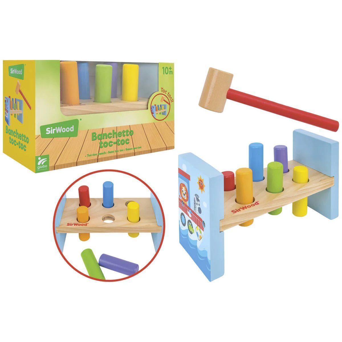 Banchetto c/6 cilindri/martello 21.6x12