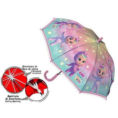 Ombrelli kids pvc poe 42/8 manico cry baby