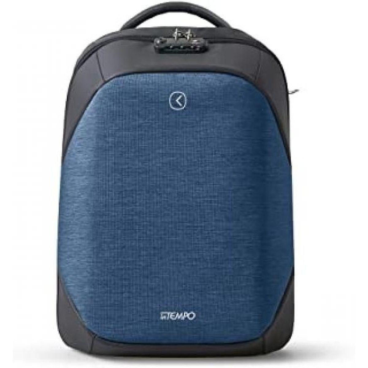 Zaino tekniko c/chiusura a combinazione cavo antif. porta usb