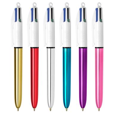 Penna a sfera 4 colori cf. 12 pz.mix