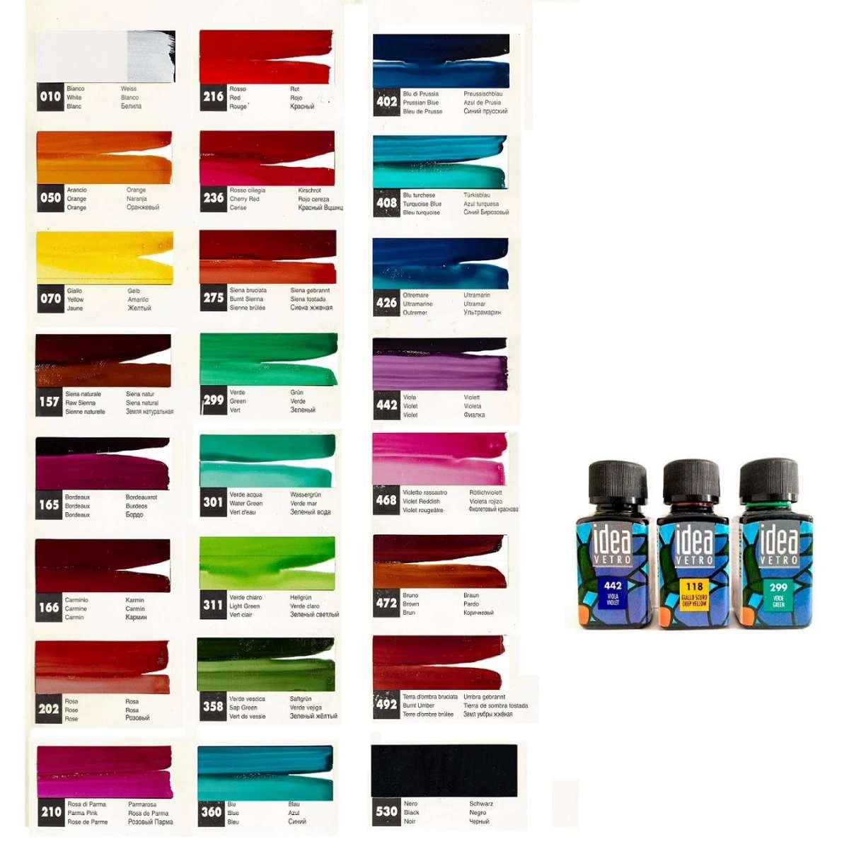 Idea vetro 60 ml viola