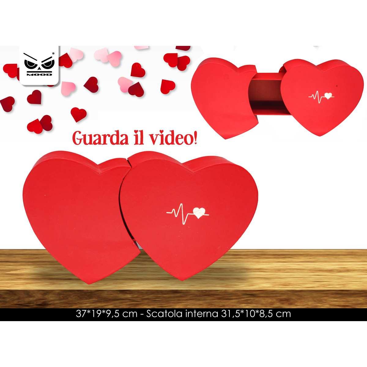 Scatola doppio cuore