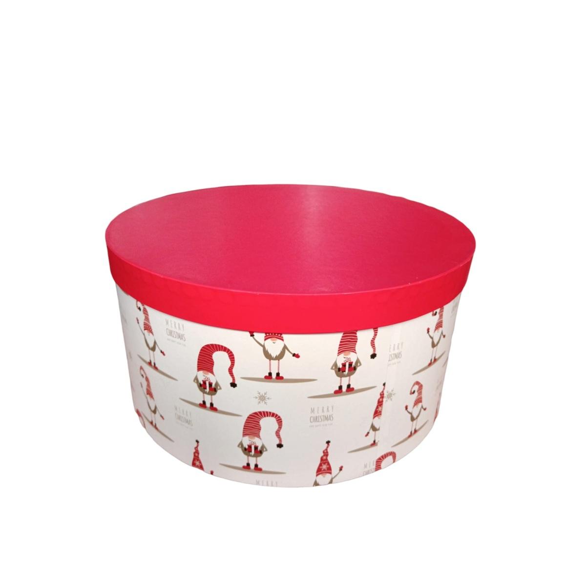 Set 10 scatole rotonde gnomi