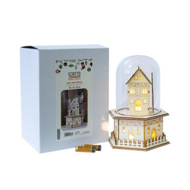 Cupola casa natalizia