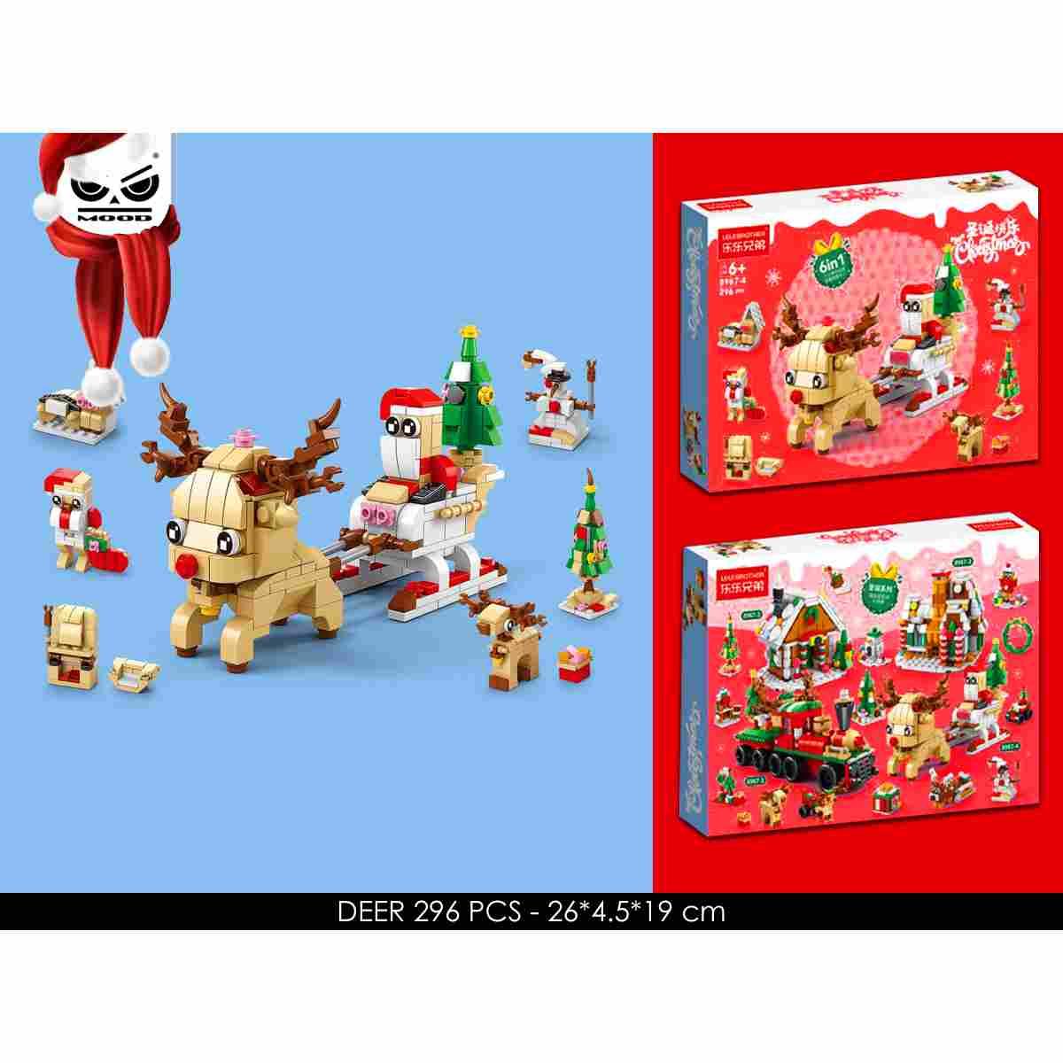 Costruzione renna 296pz