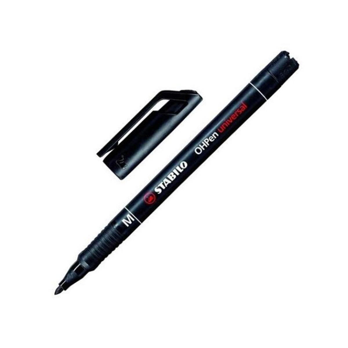 STABILO OHPen M perm. NERO 10pz