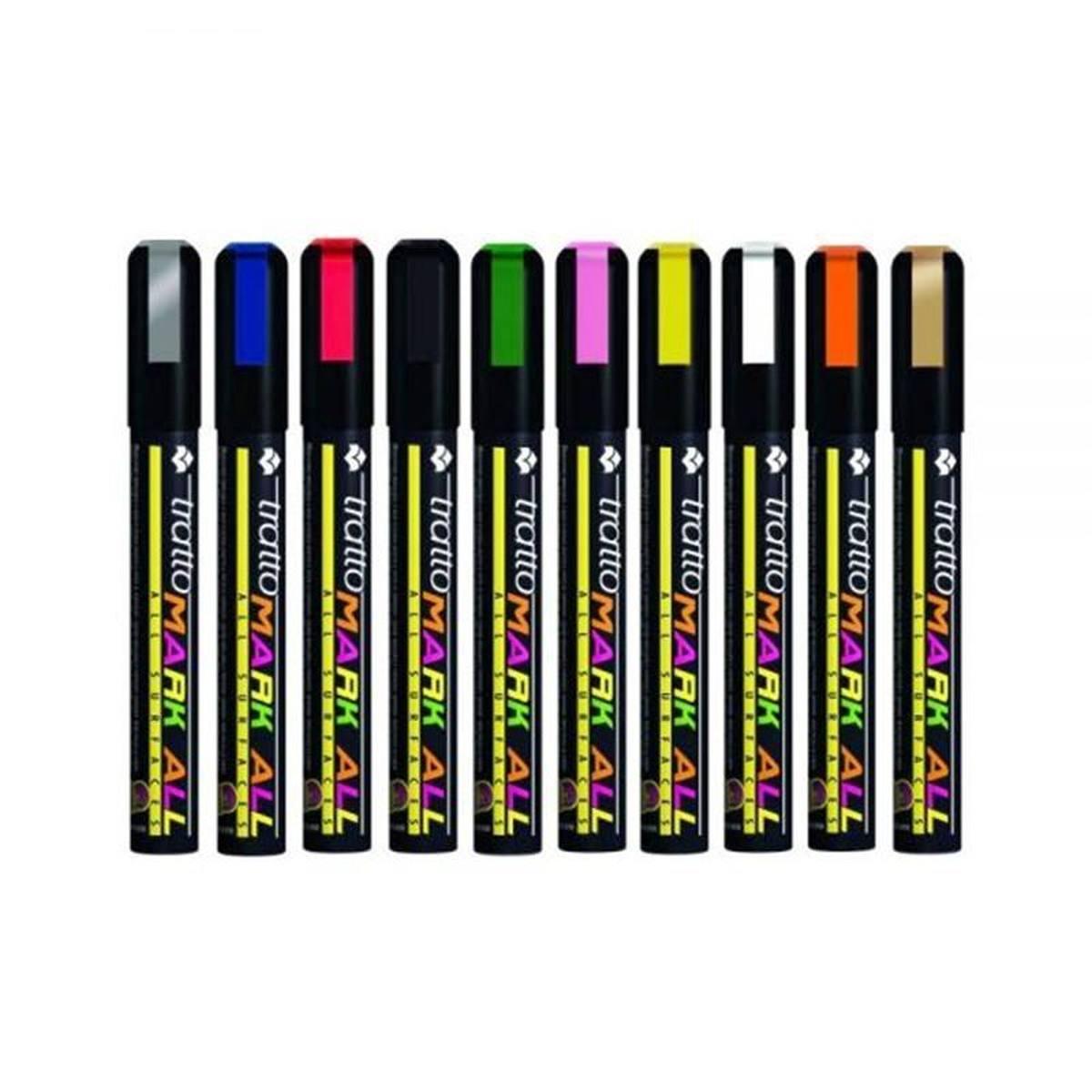 Tratto mark all verde fluo