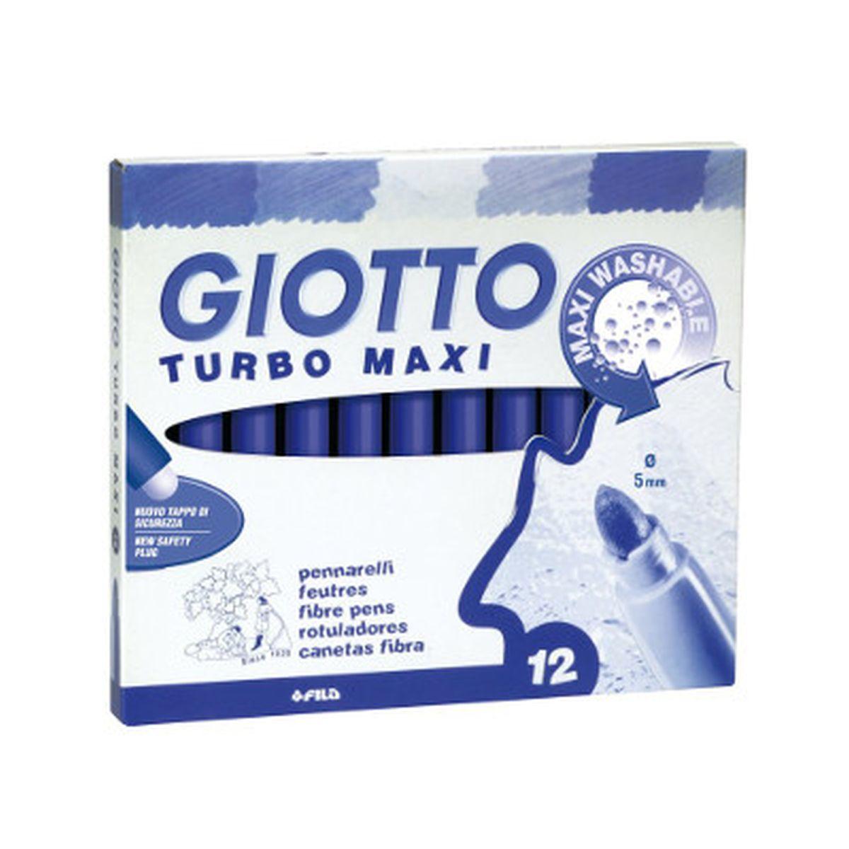 Giotto turbo maxi blu oltremare cf.12 pz