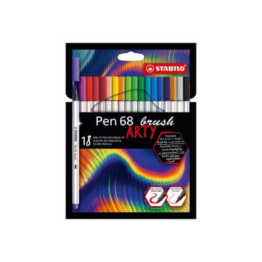 Stabilo pen 68 brush  arty da 18 pz