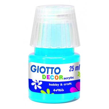 Giotto decor acrylic monoc.50ml cyan