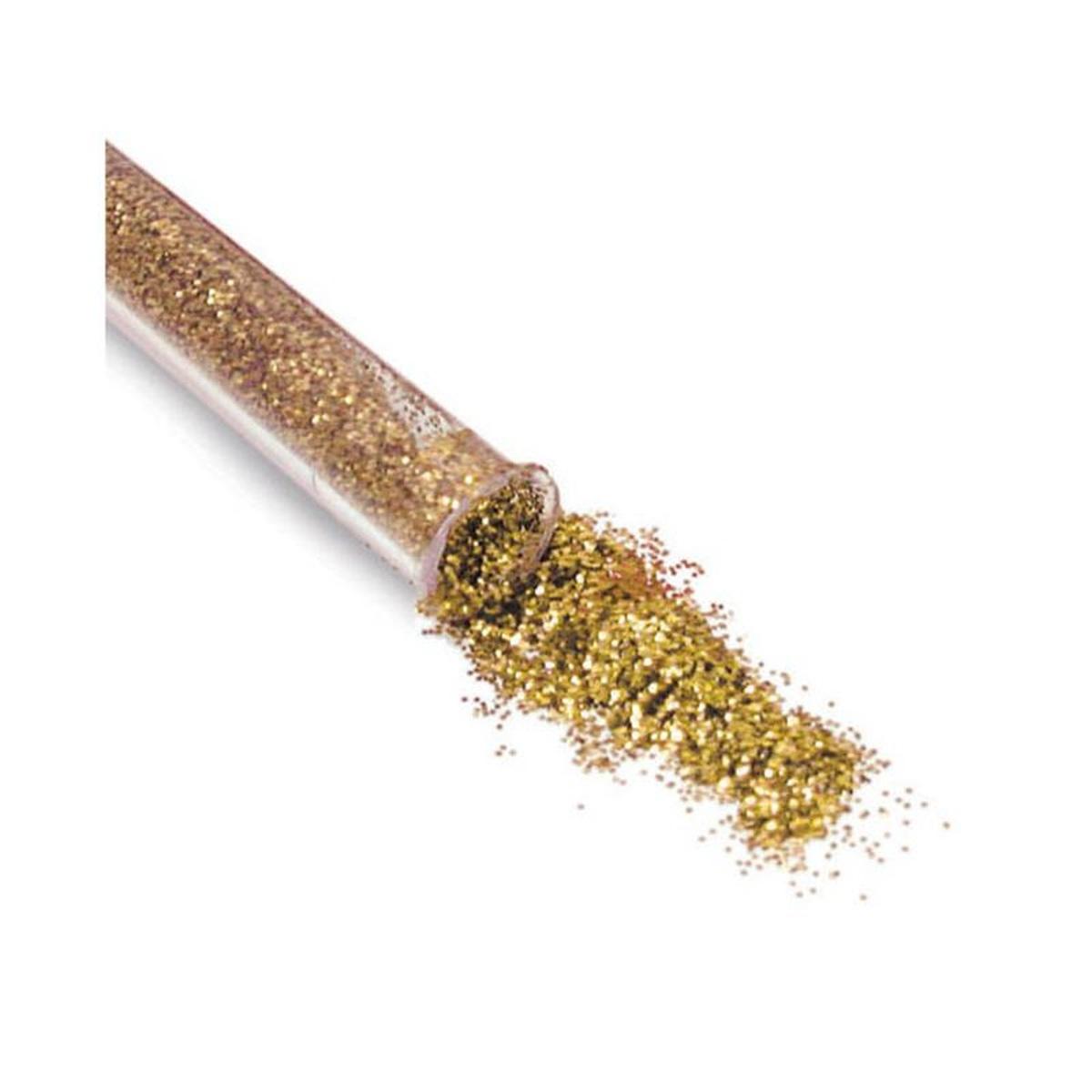 FLACONE GLITTER 12ML. ORO  pz24