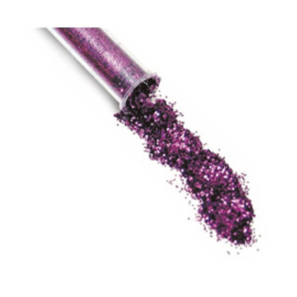 FLACONE GLITTER 12ML. VIOLA  pz24