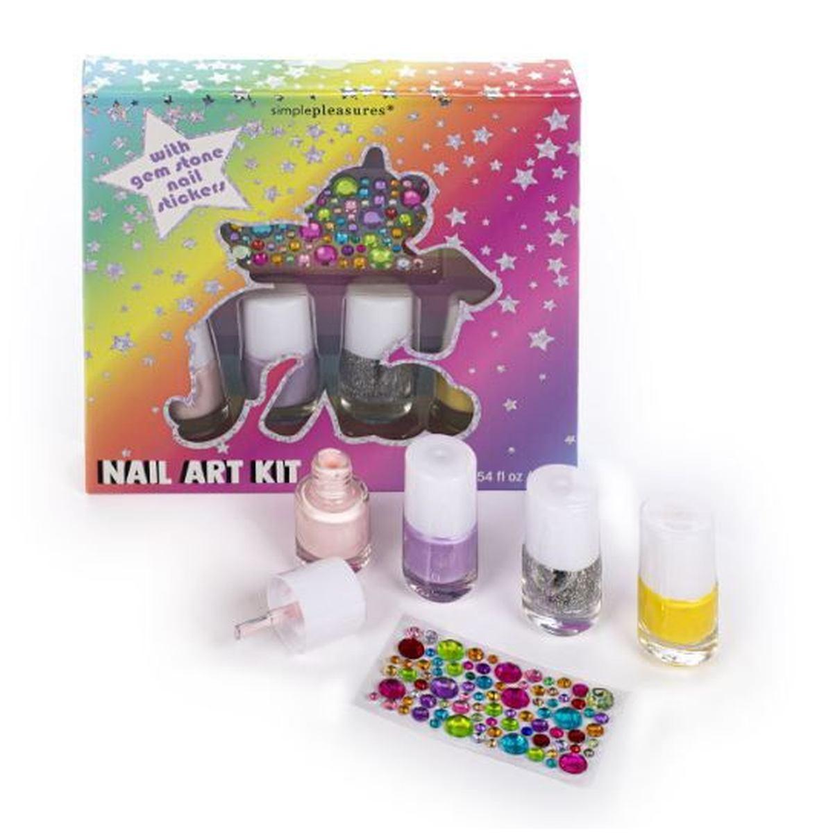 Nail art set gemstones tri-coastal