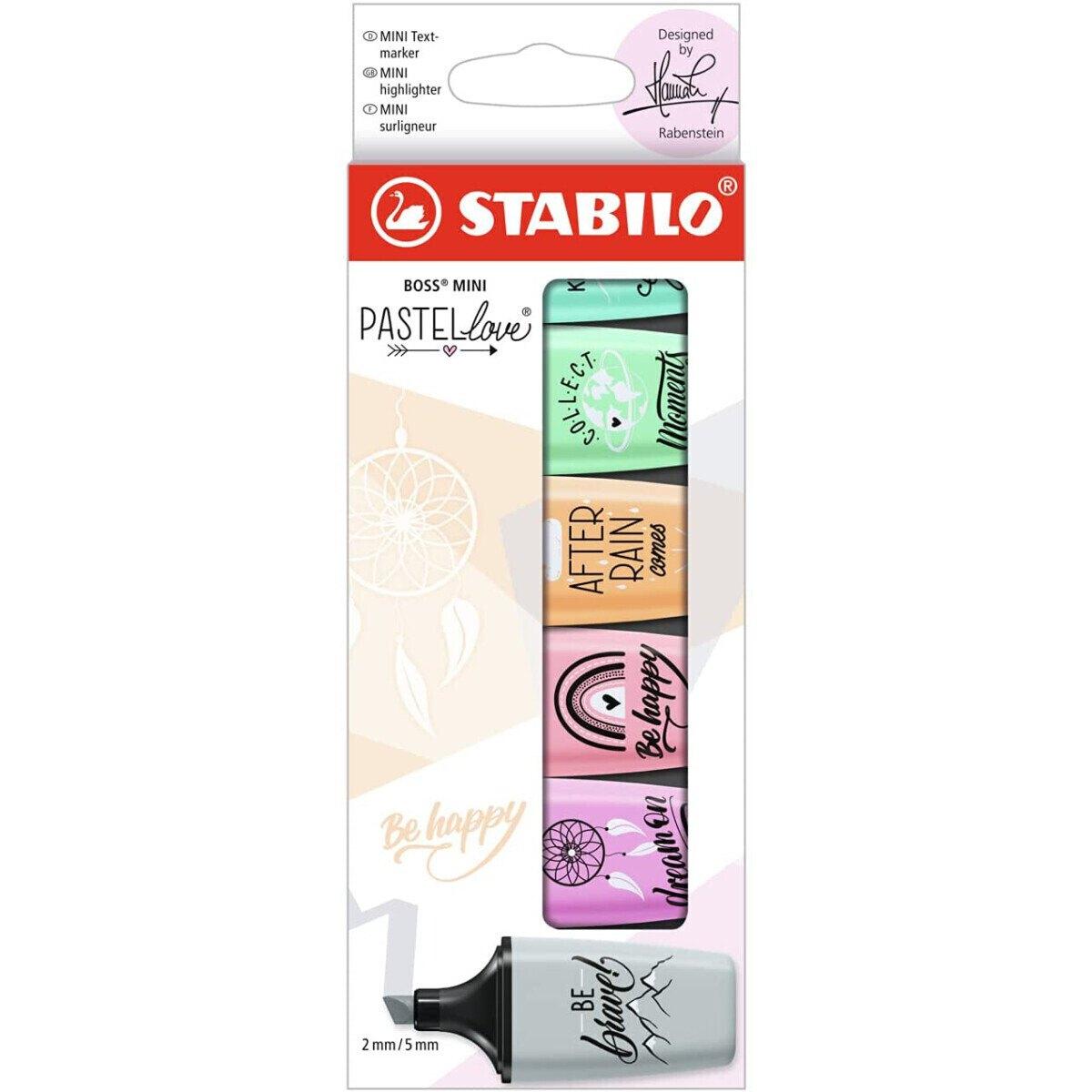 STABILO BOSS MINI pastellove 2.0 6PZ