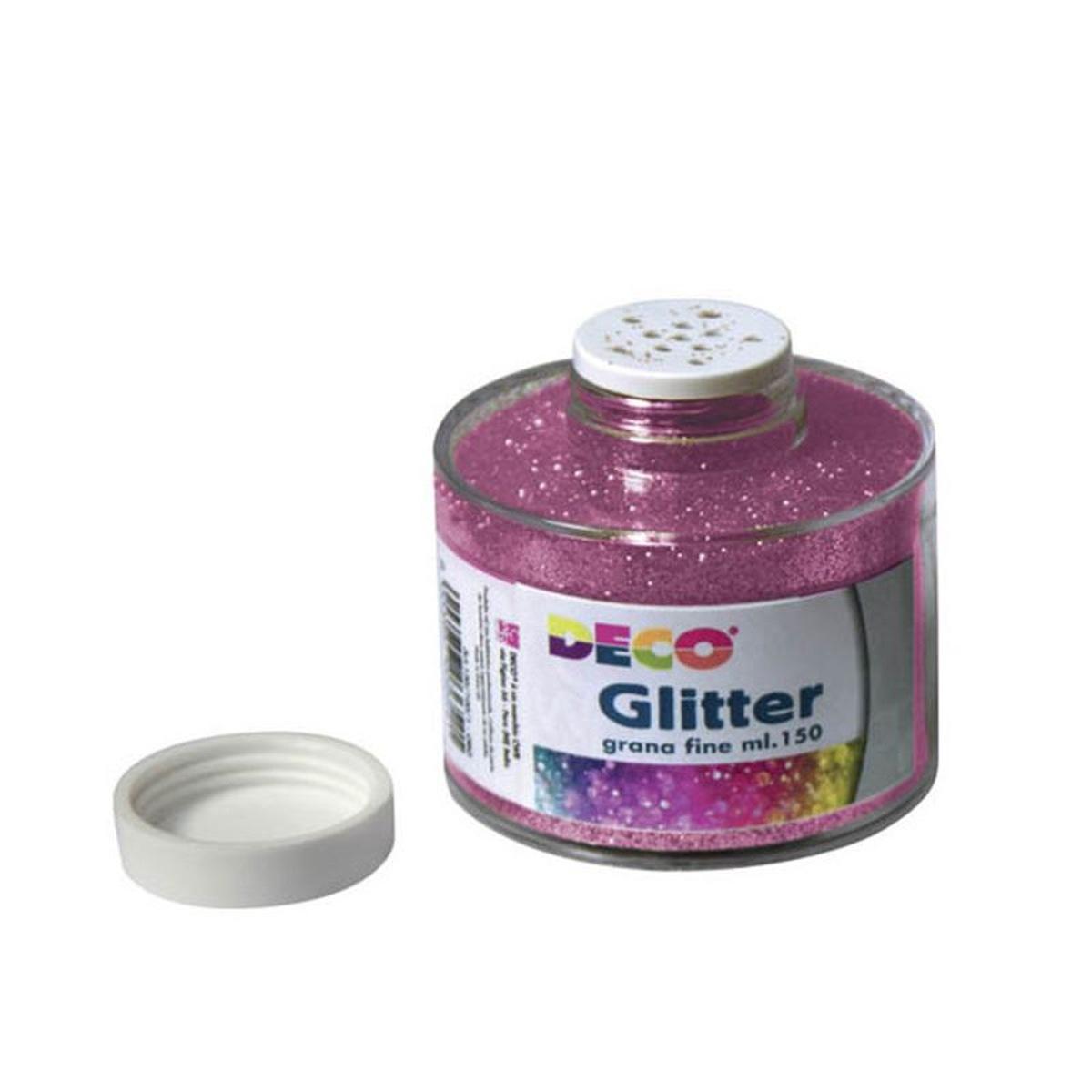 Glitter barattolo nml.150 fuxia