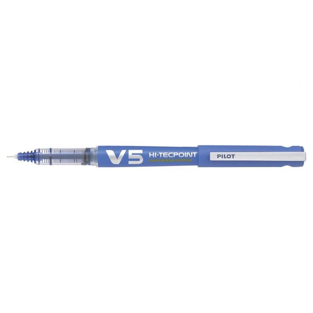 Penne hi-tecpoint v5 begreen (ricaricabile) cf.10 pz. blu