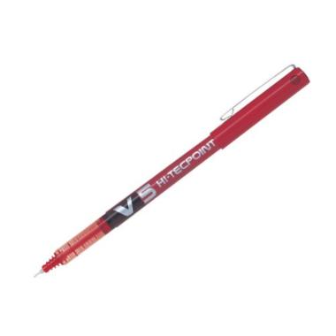 Penne hi-tecpoint v7-grip cf.12 pz.rosso