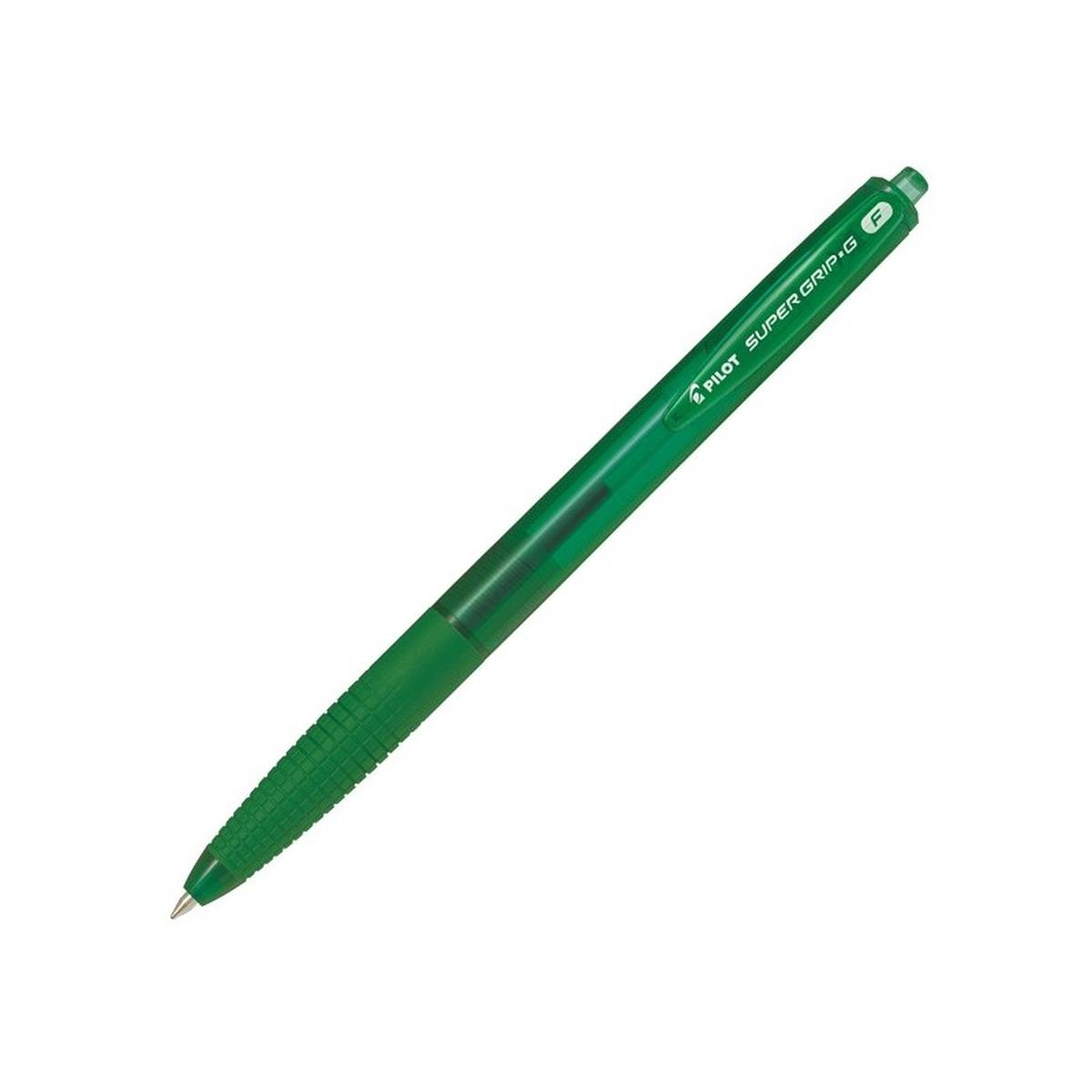 Penna super grip g a scatto f cf12 verde