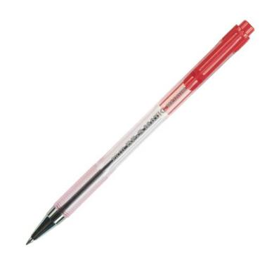 Penna sfera matic punta m cf.12 pz.rosso